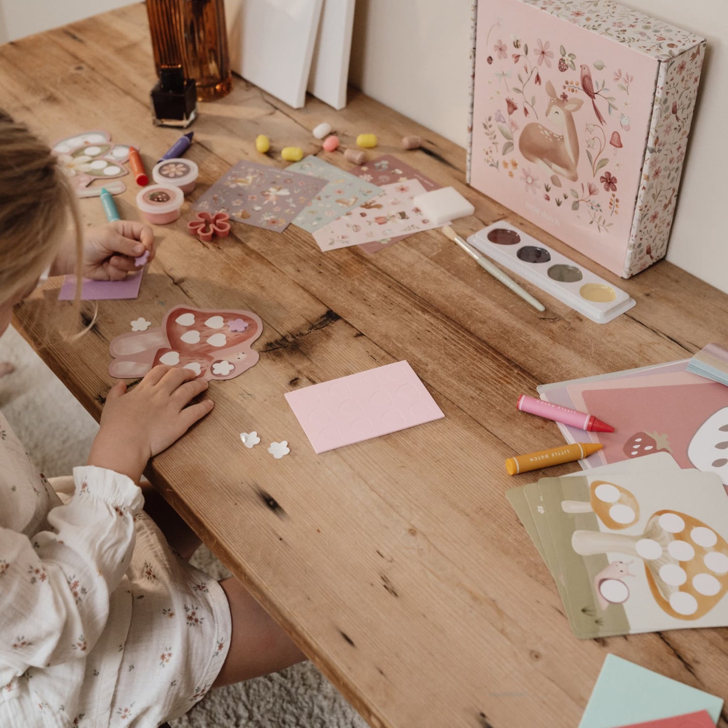 LITTLE DUTCH Detská kreatívna sada FAIRY GARDEN