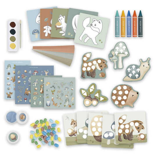 LITTLE DUTCH Detská kreatívna sada FOREST FRIENDS